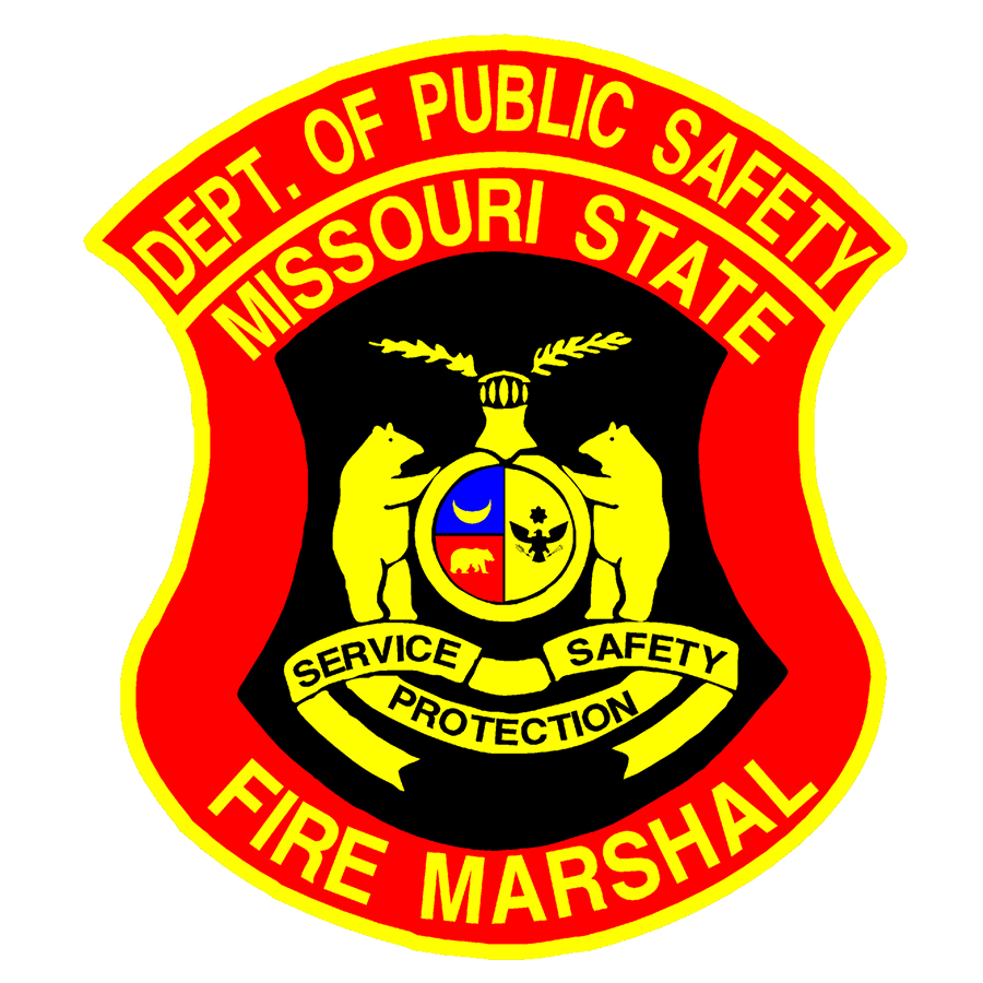 Department of Public Safety Missouri State Fire Marshal seal