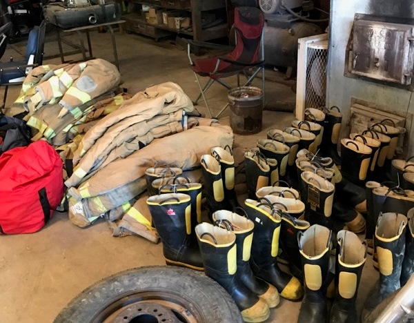 Following historic, deadly flash flooding on April 29, 2017, the Antonia Fire Protection District, in Jefferson County, donated 16 sets of firefighting gear to the DFS Donated Equipment Program. DFS coordinated transfer of the gear to the Thomasville Fire Department, in Oregon County, which lost most of its firefighting equipment and gear during the flooding.