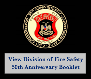 Division of Fire Safety, 1972-2022, 50th Anniversary Booklet