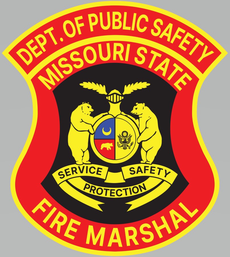 Department of Public Safety Missouri State Fire Marshal seal